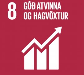 Heimsmarkmið 8 - Góð vinna og hagvöxtur